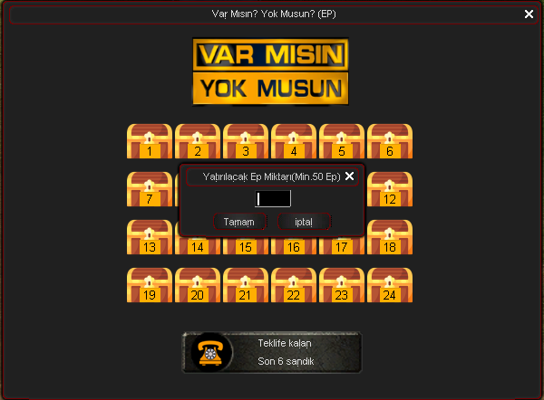 Var mısın? Yok musun? – V2